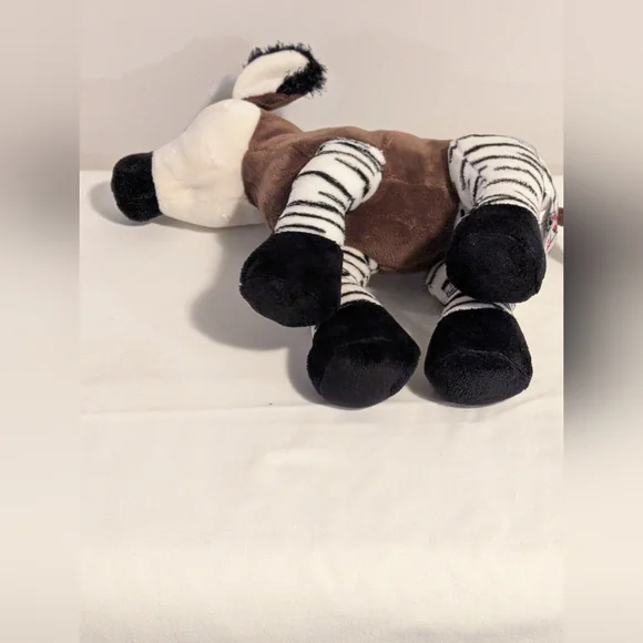Webkinz Okapi - No Code. 10 Inches. Fair Condition. - Picture 5 of 9